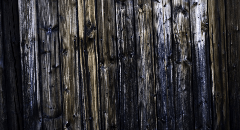 charred wood siding